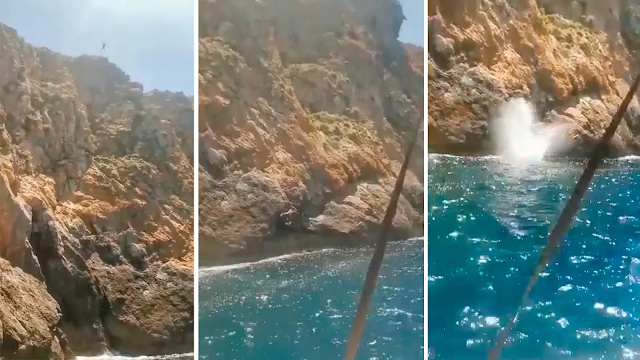 Murió un turista en Mallorca tras saltar de un acantilado: su pareja filmó la tragedia