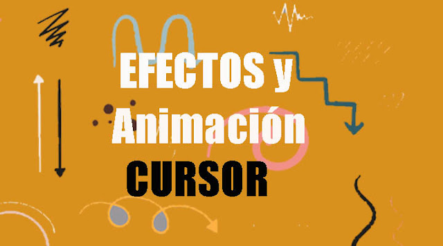 añadir efectos al cursor en blogger