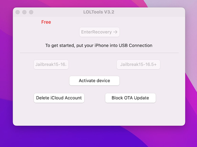 [FREE] LOLTools Untethered iCloud Bypass for iOS 16.5 and 15.7.6