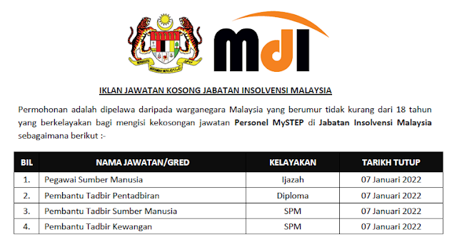 jabatan insolvensi malaysia