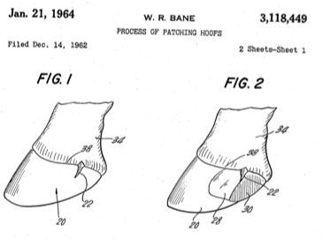 Bill Bane patent for quarter crack patch