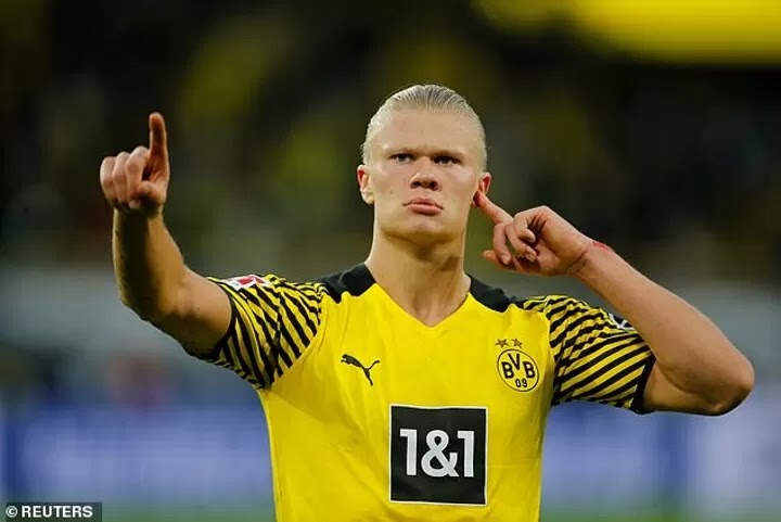 Manchester City 'set for January talks on signing £64m Erling Haaland next summer'