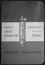 PARTITO FASCISTA REPUBBLICANO FEDERAZIONE DI BERGAMO