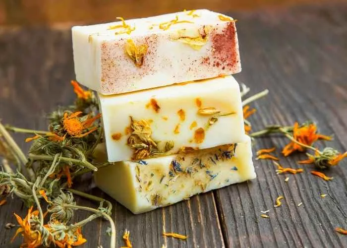 Calendula Soap Recipe for Dry Skin - Everything Pretty