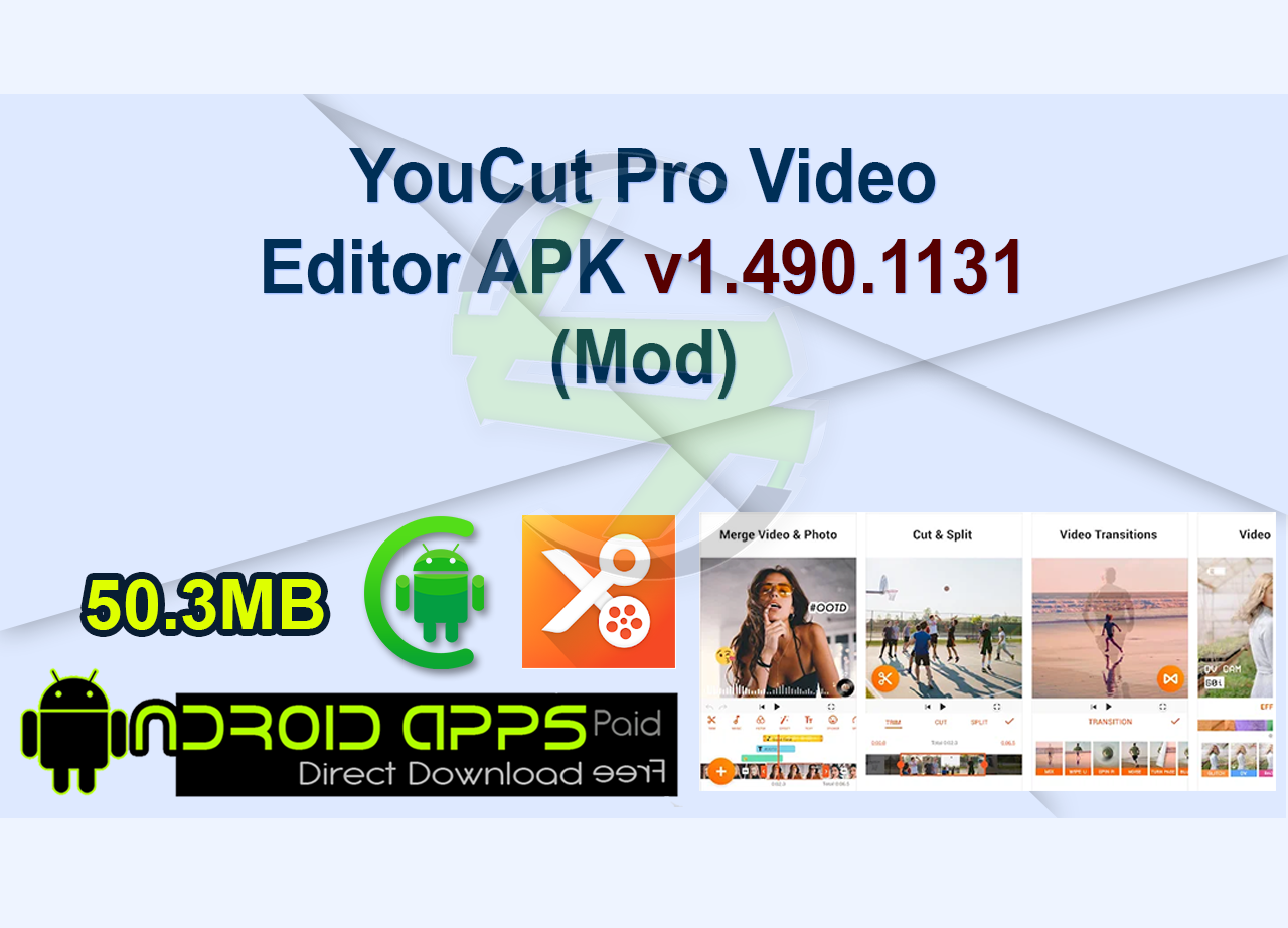 YouCut Pro Video Editor APK v1.490.1131 (Mod)