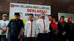   Relawan Lampung Prioritaskan Angkat Popularitas dan Elektabilitas Anies