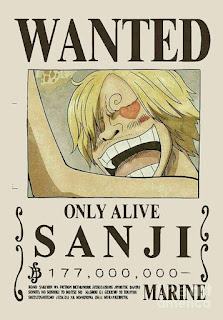 Keunikan Setiap Harga Buronan Sanji Terbaru Muncul Atas Apa Yang Dia Lakukan