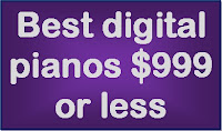 Best digital pianos $999 or less