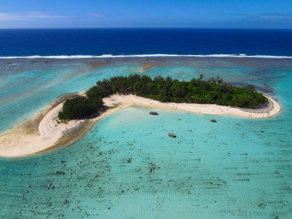 One Foot Island Beach Cook Islands