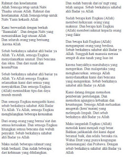 Lirik Shalawat Badar Lengkap Arab, Latin dan Artinya dalam Bahasa Indonesia Syair Pujian untuk Nabi Muhammad SAW