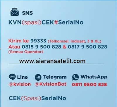 CARA CEK ID K VISION