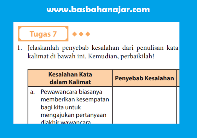 Bahasa Indonesia Kelas 11 Halaman 38-41 [Kunci Jawaban]