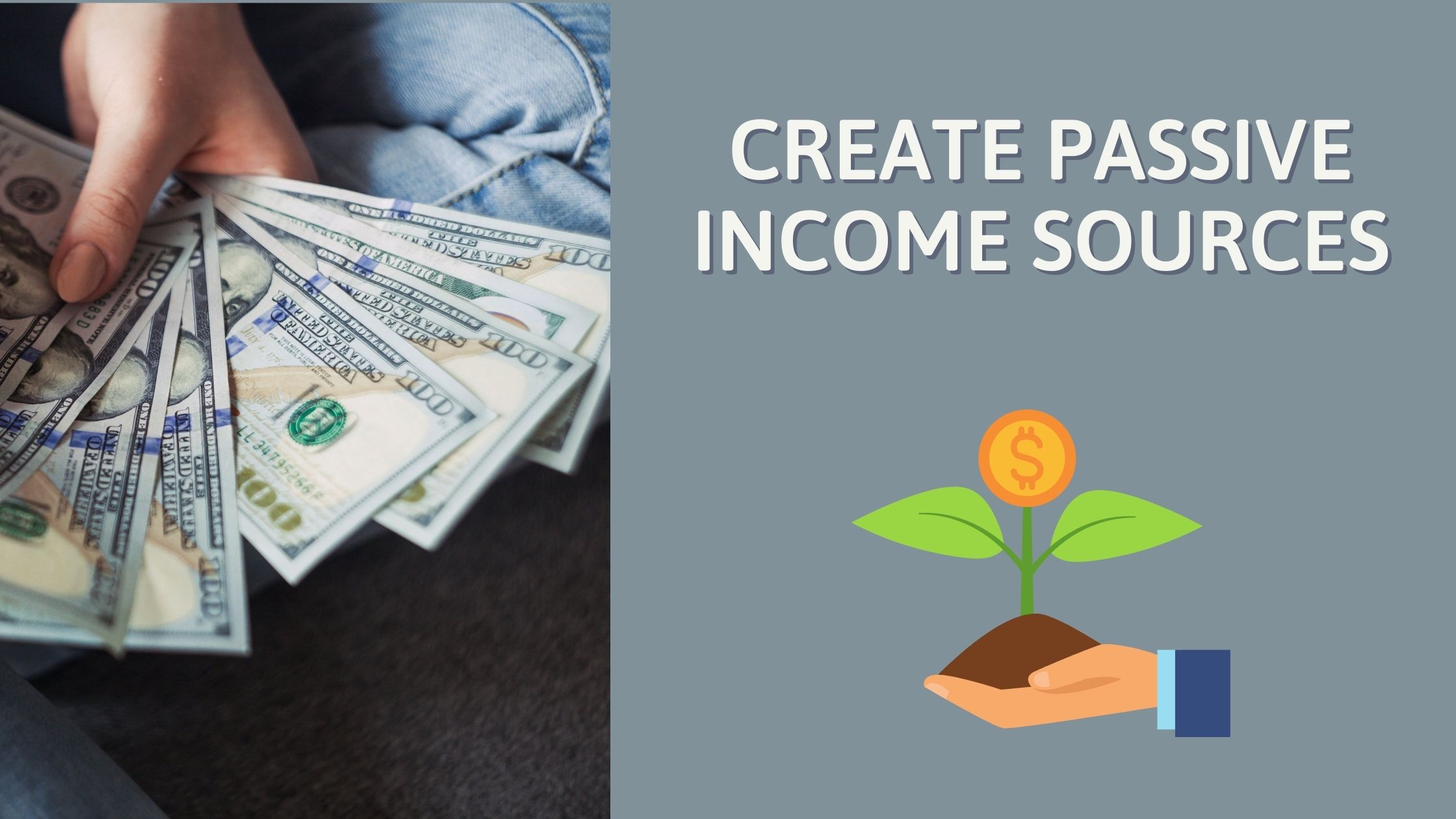Create passive income sources
