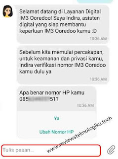 transfer pulsa indosat lewat myim3 tanpa ribet