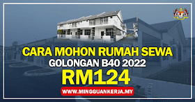 Permohonan Rumah Sewa PPR RM124 Sebulan Untuk Golongan B40 2022