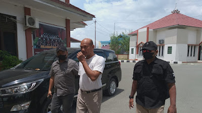 Tim Gabungan "TABUR" Berhasil Ciduk DPO PT.INHUTANI Riau di Palu