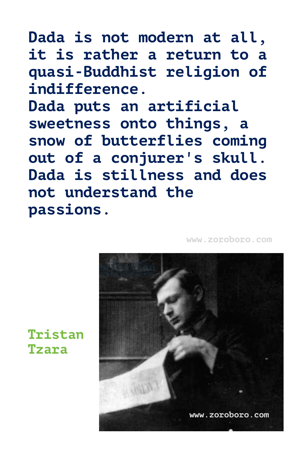 Tristan Tzara Quotes. Tristan Tzara Poems. Tristan Tzara Dada Art. Tristan Tzara Books Poems. Tristan Tzara Quotes. Seven Dada Manifestos and Lampisteries.