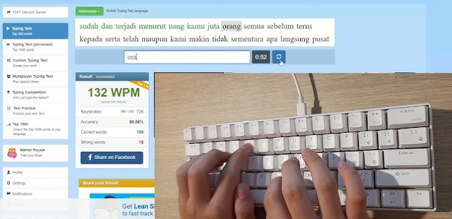 Apa Itu Tes Mengetik? Berdasarkan Score, KPM, Dan Fast Fingers