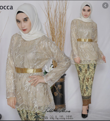 baju Kebaya lebaran muslim