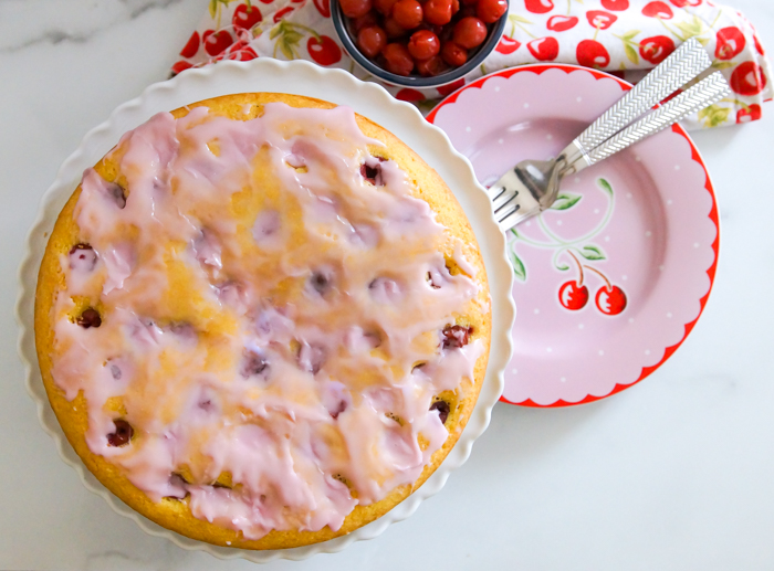 German Sour Cherry Cake