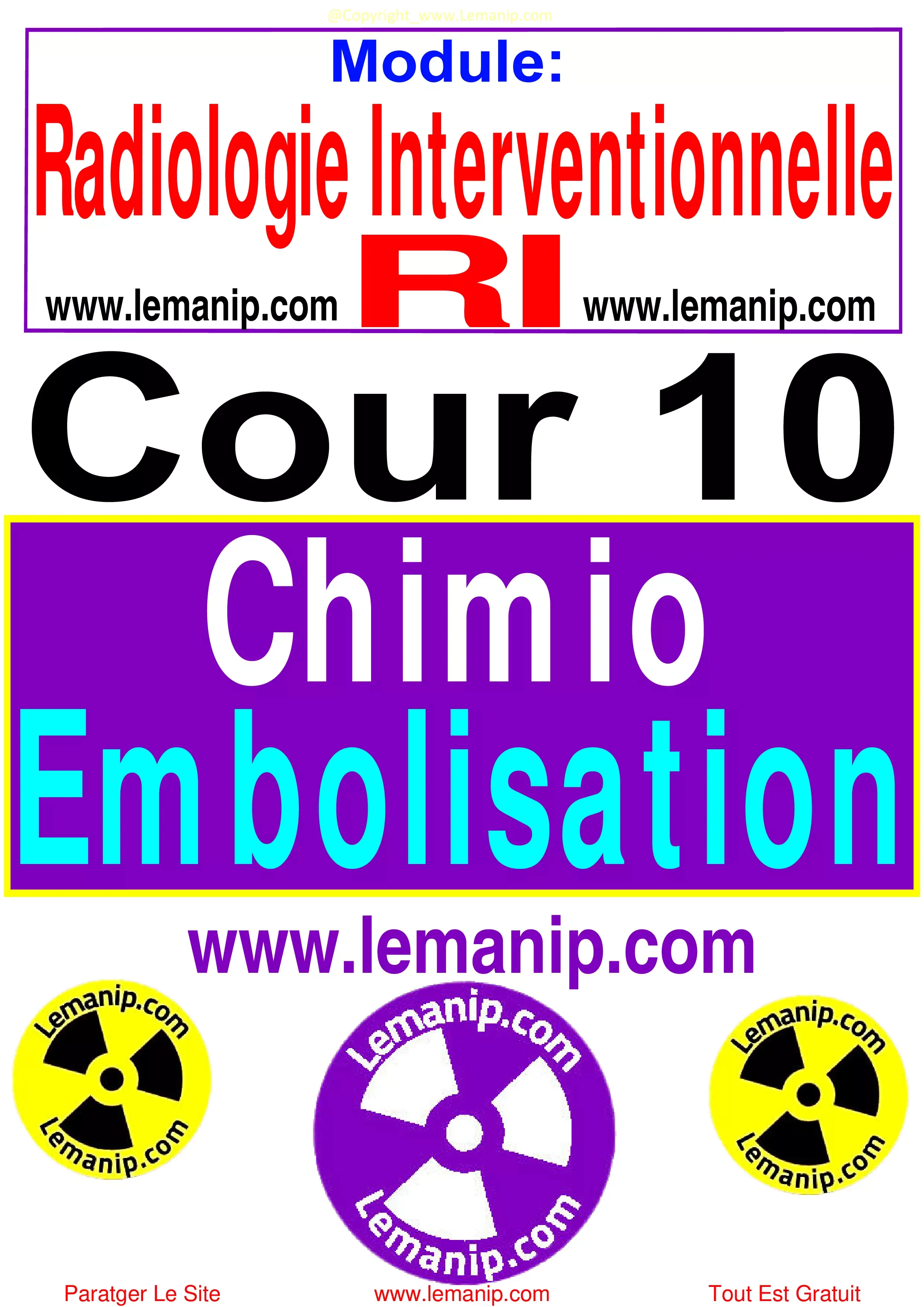 La Chimio Embolisation