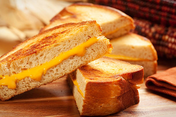 Grilled Cheese Sandwich Recipe | How To Make Grilled Cheese Sandwich At Home