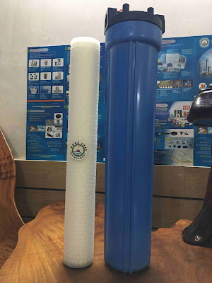 Cốc lọc nhựa xanh 20 inch