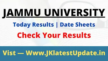 Jammu University Result Notification 2022 – Check Result here @Jammuuniversity.ac.in