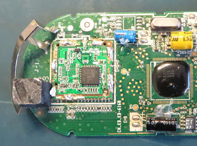 Under the RF Can on the MBP11 Receiver Circuit Board