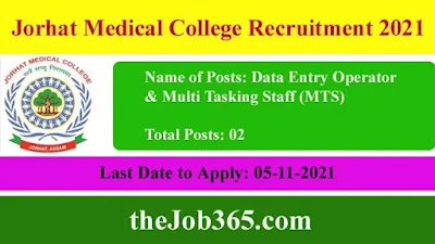 Jorhat-Medical-College-Recruitment-2021