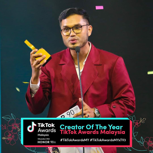 TAHNIAH PEMENANG TIKTOK AWARDS MALAYSIA 2023 BIAR ORI, BARU SEMPOI