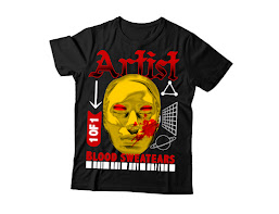 Artist-Blood-Sweater-T-Shirt Design