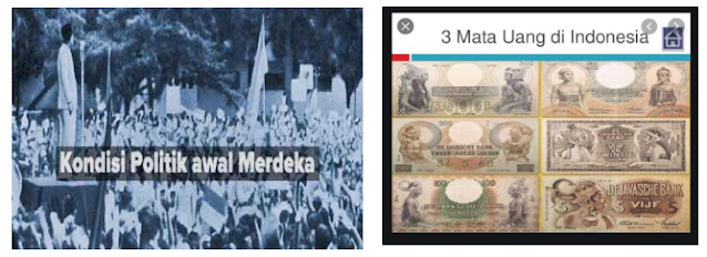 Kondisi kehidupan ekonomi bangsa indonesia pada awal kemerdekaan tidak stabil. keadaan ekonomi pada awal kemerdekaan mengalami kekacauan, salah satu factor penyebab antara lain