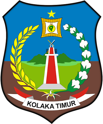 Logo / Lambang Kabupaten Kolaka Timur - Latar (Background) Putih & Transparent (PNG)