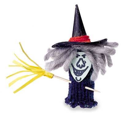 Wicked Witch Puppet Craft