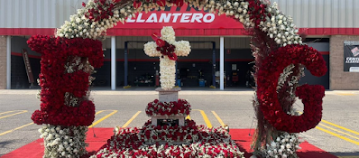 It Is 16 Years Since The Murder Of Edgar Guzman, El Chapo's Son, As Every Year His Cenotaph Was decorated With Red And White Roses In Culiacán, Sinaloa.