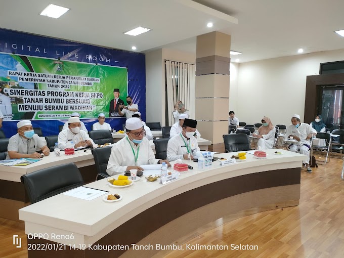 Sinergitas Program Kerja SKPD Kabupaten Tanah Bumbu Bersujud Menuju Serambi Madinah