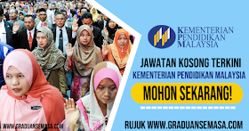 Jawatan Kosong Terkini Kementerian Pendidikan Malaysia (KPM) 2022