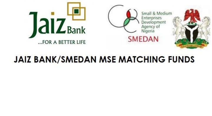 Apply: Jaiz Bank Plc/Small And Medium Enterprises Development Agency Of Nigeria (Smedan) Matching Fund Programme For Micro And Small Enterprises (MSES) Programme Advertorial/call For Participation