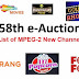 58th e-auctions Results For DD Freedish MPEG-2  Slots