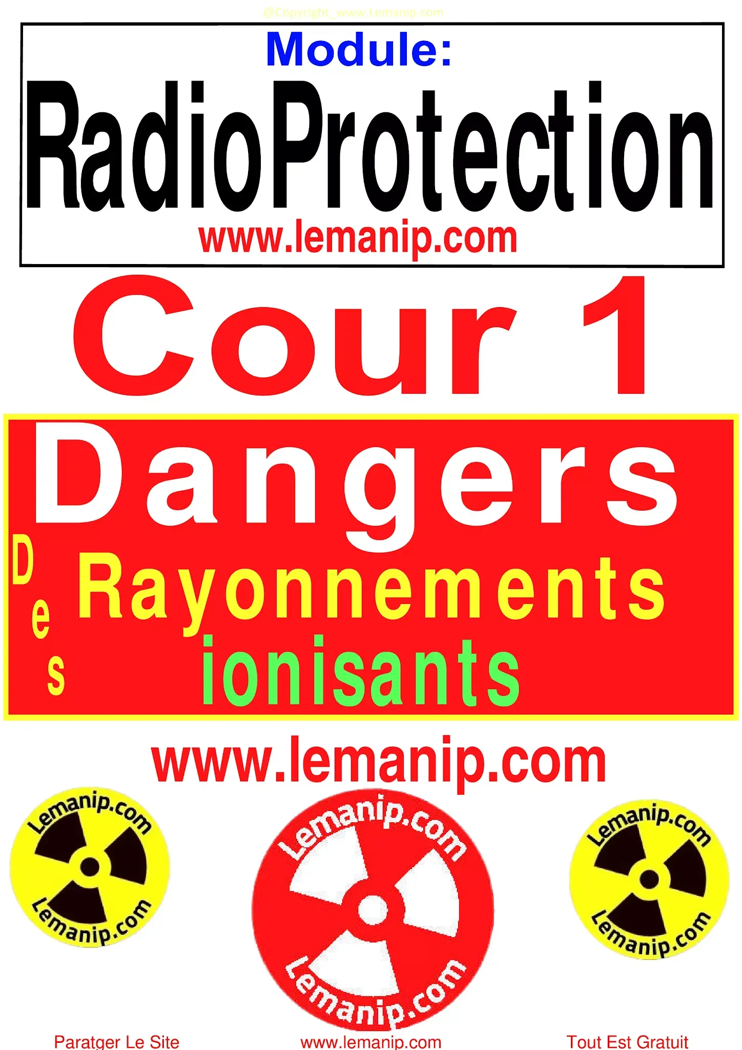 Dangers Des Rayonnements Ionisants Radioprotection