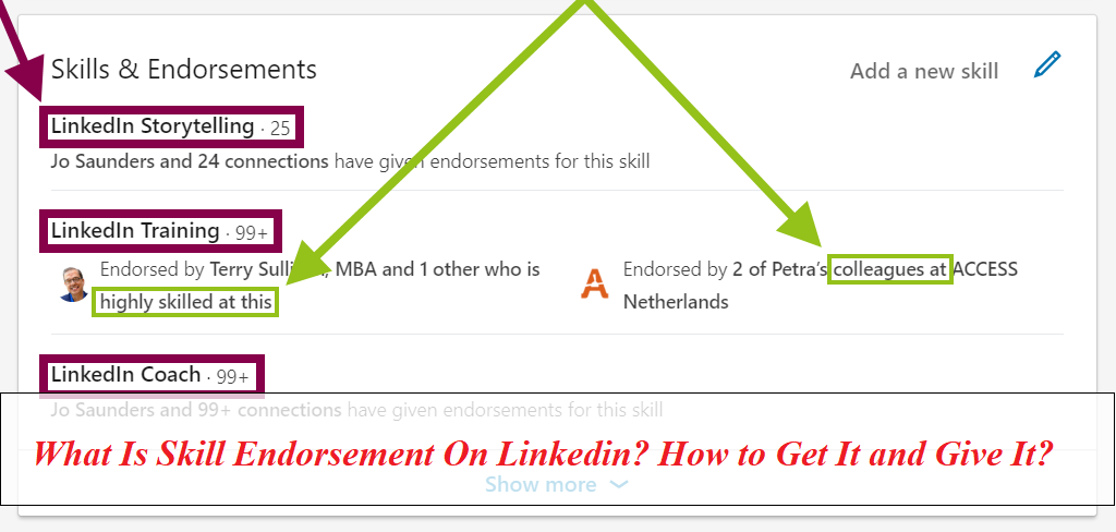 What Is Skill Endorsement On Linkedin?