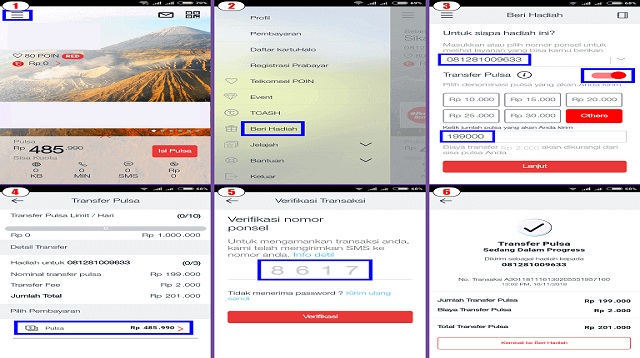 Cara Berbagi Pulsa Telkomsel