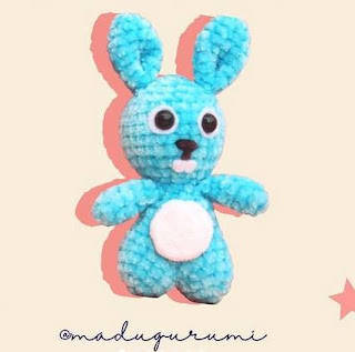 PATRON GRATIS CONEJO AMIGURUMI 48825 🐰