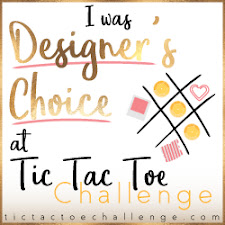 Thrilled to be Designer's Choice at Tic Tac Toe Challenge