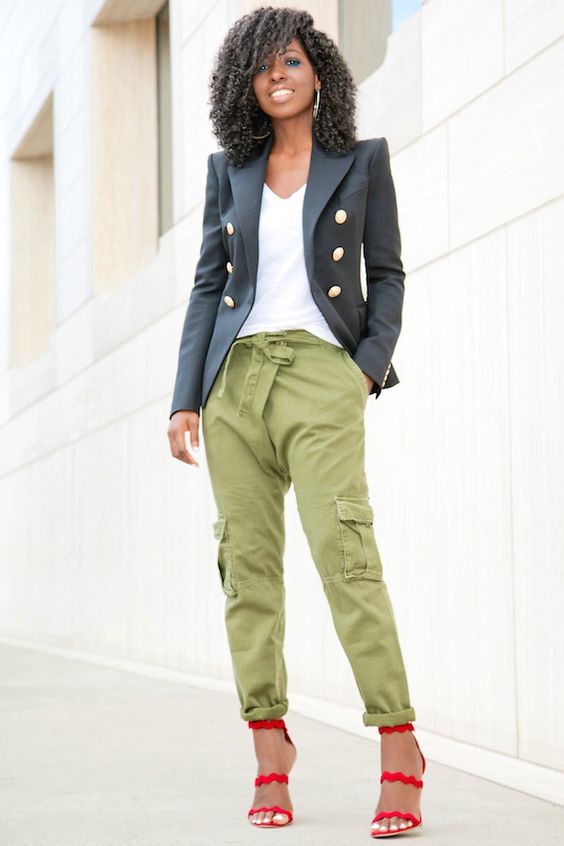 THE CARGO PANT street style