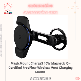 accessories SCOSCHE MagicMount Charge3 Wireless for car techipii