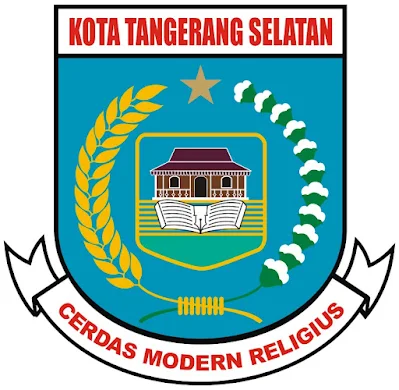 Logo / Lambang Kota Tangerang Selatan - Latar (Background) Putih & Transparent (PNG)
