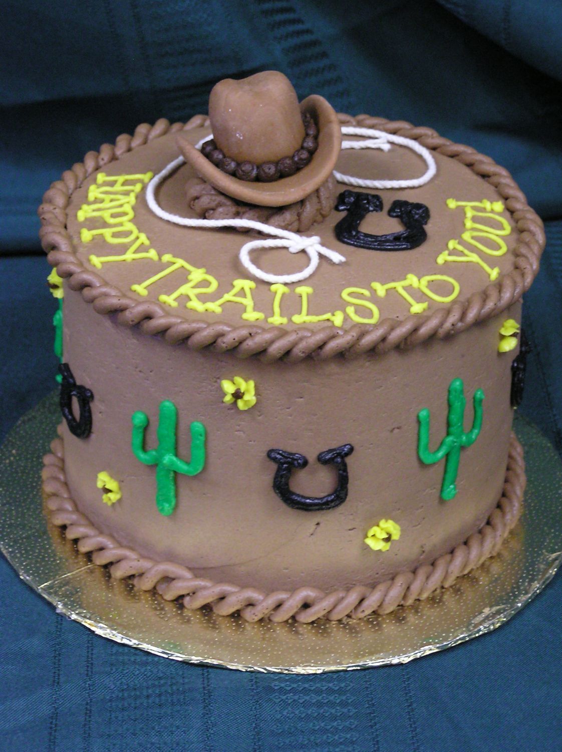 cowboy cakes for birthdays