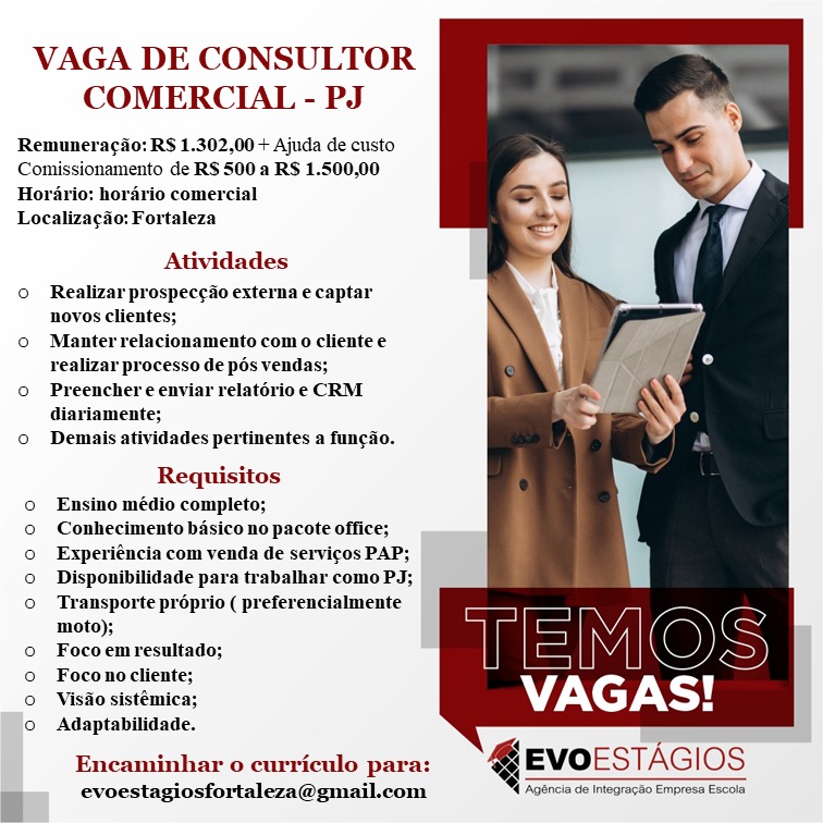 CONSULTOR DE VENDAS